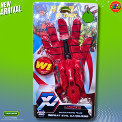 Hero Attack Superhero Launch Glove Set – Kids Justice Hero Role Play Blaster Toy
