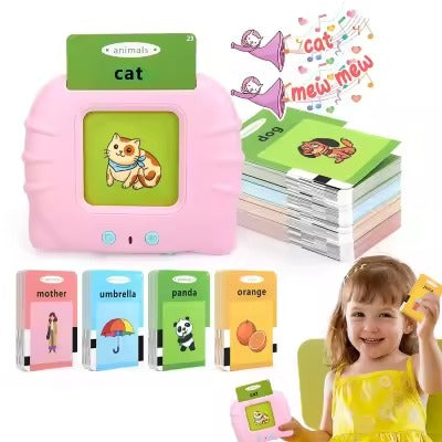 Talking Flash Cards Educational Toy Kids Early Education Talking Flash Cards Talking Flash Cards