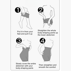 Slim Body Full Body Shaper High Waist Tummy Control Slimming Shorts (ABC-688)