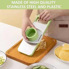 5in1 Vegetable Cutter Multifunctional Grater For Vegetables Slicers Shredders Peeler