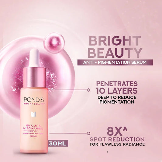 Ponds Bright Beauty 12% Gluta-Niacinamide Serum - 30ml