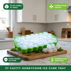 Silicone Honeycomb 37 Cavity Ice Cube