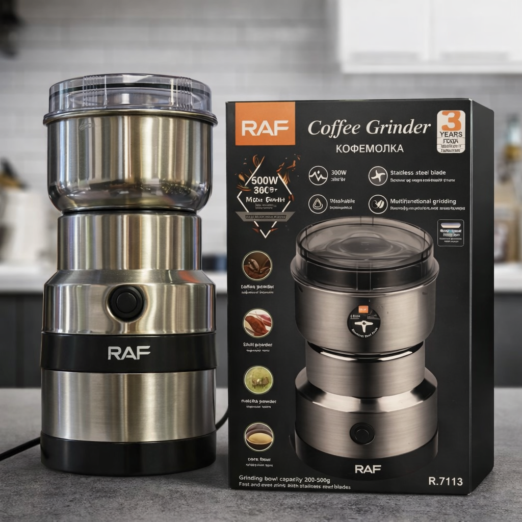Mini Electric Grinder Stainless Steel Coffee Grinder For Coffee beans, Spices, Masala Grinder Machine 220V