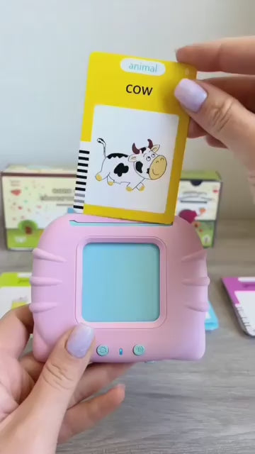 Talking Flash Cards Educational Toy Kids Early Education Talking Flash Cards Talking Flash Cards
